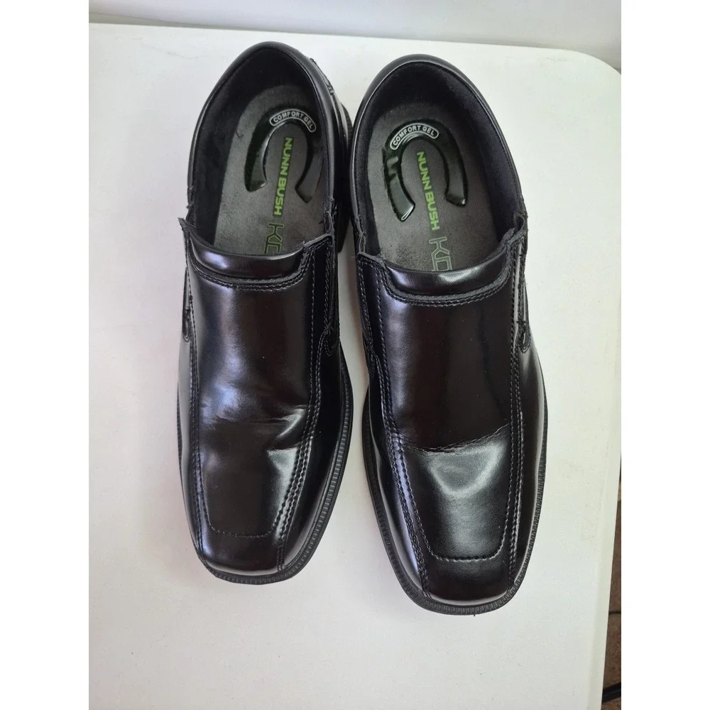 Nunn Bush Men's KORE PRO Slip On Dress‎ Shoes Black #84357-001 Size:10.5M